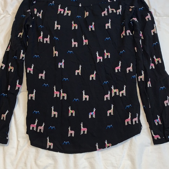 Anthropologie Maeve Alpaca Blouse - Women’s Size 0 - Picture 7 of 11